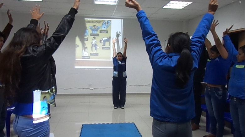 Charla de prevención en salud dictada por RedCorazoncito S.A. al personal de una empresa